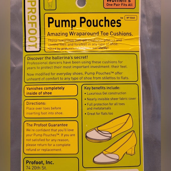 Profoot Pump Pouches. One size - Picture 3 of 4